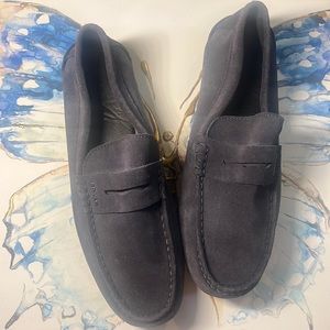 MEN COACH MOTT DRIVER SUEDE SHOES (OUTLET)